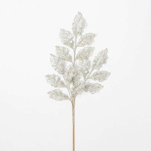 Silver Leaf Spray - Artificial floral - beautiful silver leaf spray for rent or purchase
